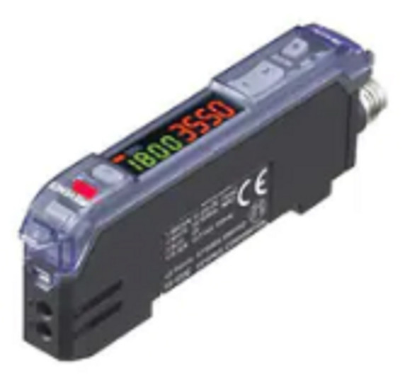 Keyence FS-V33CP Digital Fiber Optic Sensor, Amplifier, M8 Conn, Main Unit, PNP