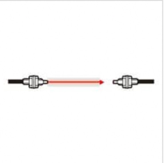 Keyence FU-86 Fiber Optic Sensor, Fiber Unit Thrubeam Type