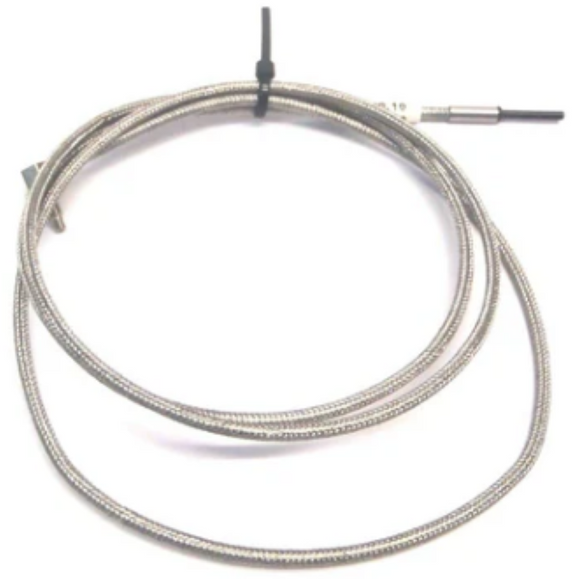 Keyence FU-77T Series 3' Stainless Transmissive Fiber Optic Sensor, Thru Beam