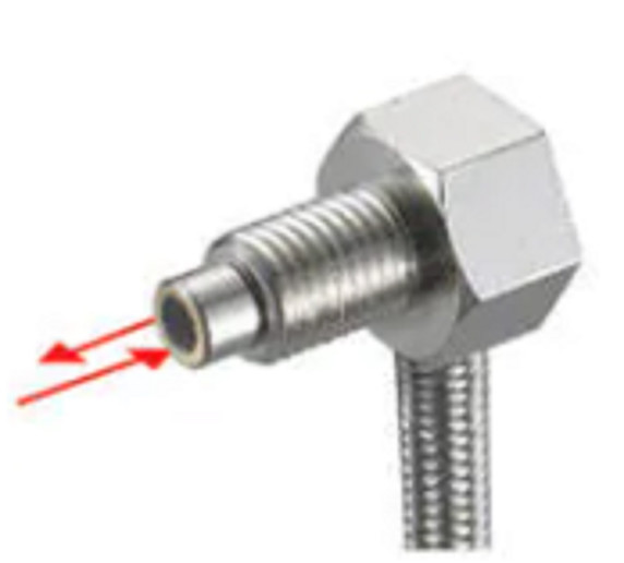 Keyence FU-67TG Digital Fiber Optic Sensor, Reflective Fiber Unit