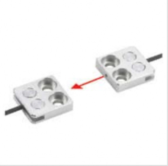 Keyence FU-38R Fiber Optic Sensor, Fiber Unit Thrubeam Type