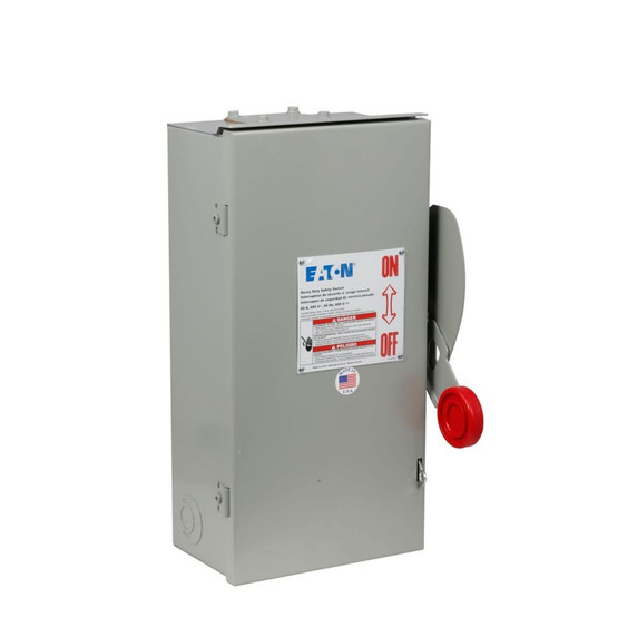 Eaton DH262FRK Enhanced Visible Blade Single-Throw Safety Switch Eaton DH262FRK Enhanced Visible Blade Single-Throw Safety Switch