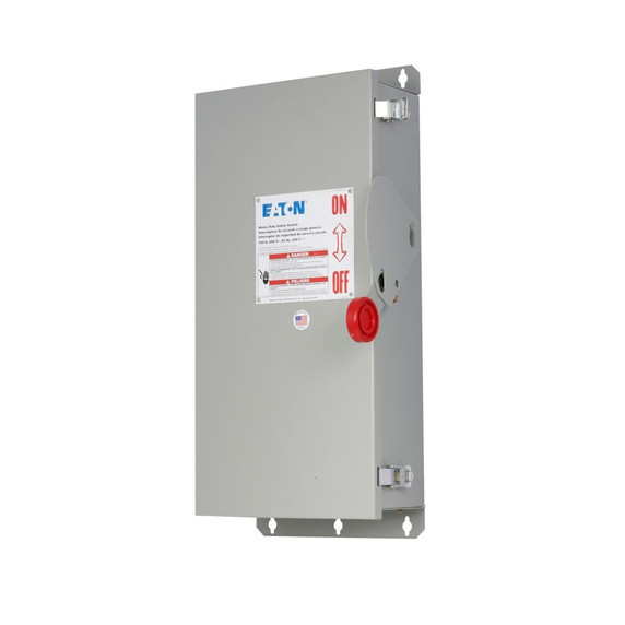 Eaton DH363FDK Heavy Duty Receptacle Safety Switch, 100 A, NEMA 12/3R Eaton DH363FDK Heavy Duty Receptacle Safety Switch, 100 A, NEMA 12/3R