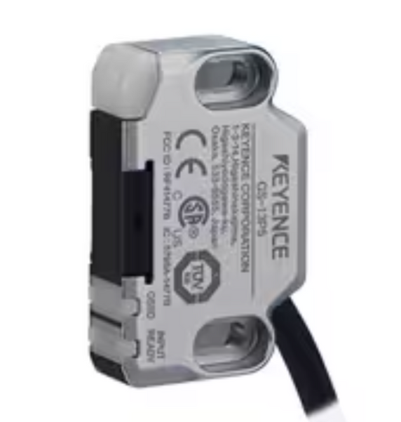 Keyence GS-11PC Safety Interlock Switch, Non-Contact, PNP, M12 Connector