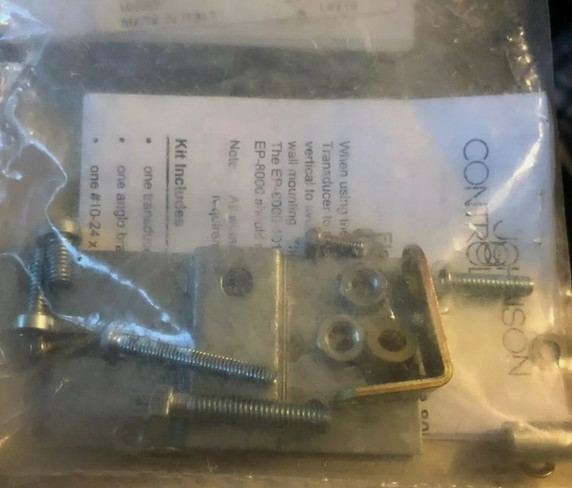 Johnson Controls EP-8000-101 Electro-Pneumatic Transducer Mounting Kit Johnson Controls EP-8000-101 Electro-Pneumatic Transducer Mounting Kit