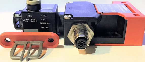 Siemens 3SF3257-6XX00-0BA2 ASI-F Control Station Position Switch, Front End Act Siemens 3SF3257-6XX00-0BA2 ASI-F Control Station Position Switch, Front End Act