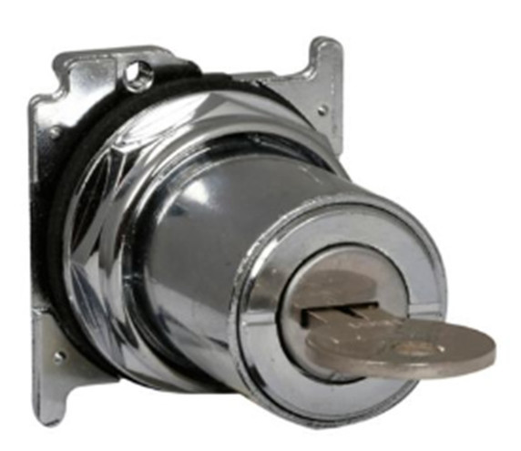 Eaton 10250T16224 10250T 30.5 mm, Heavy-Duty Key Selector Switch, Cam 2 Eaton 10250T16224 10250T 30.5 mm, Heavy-Duty Key Selector Switch, Cam 2