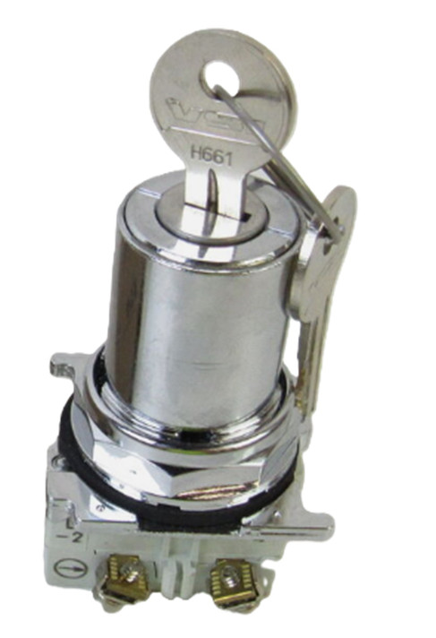 Eaton 10250T15111-1 Keyed Selector Switch, 10250T Series, 30.5 mm, 1NO 1NC Eaton 10250T15111-1 Keyed Selector Switch, 10250T Series, 30.5 mm, 1NO 1NC