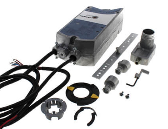 Siemens GCA151.1U Damper Actuator, Spring Return, 24 VAC/DC, 0-10/2-10 Vdc