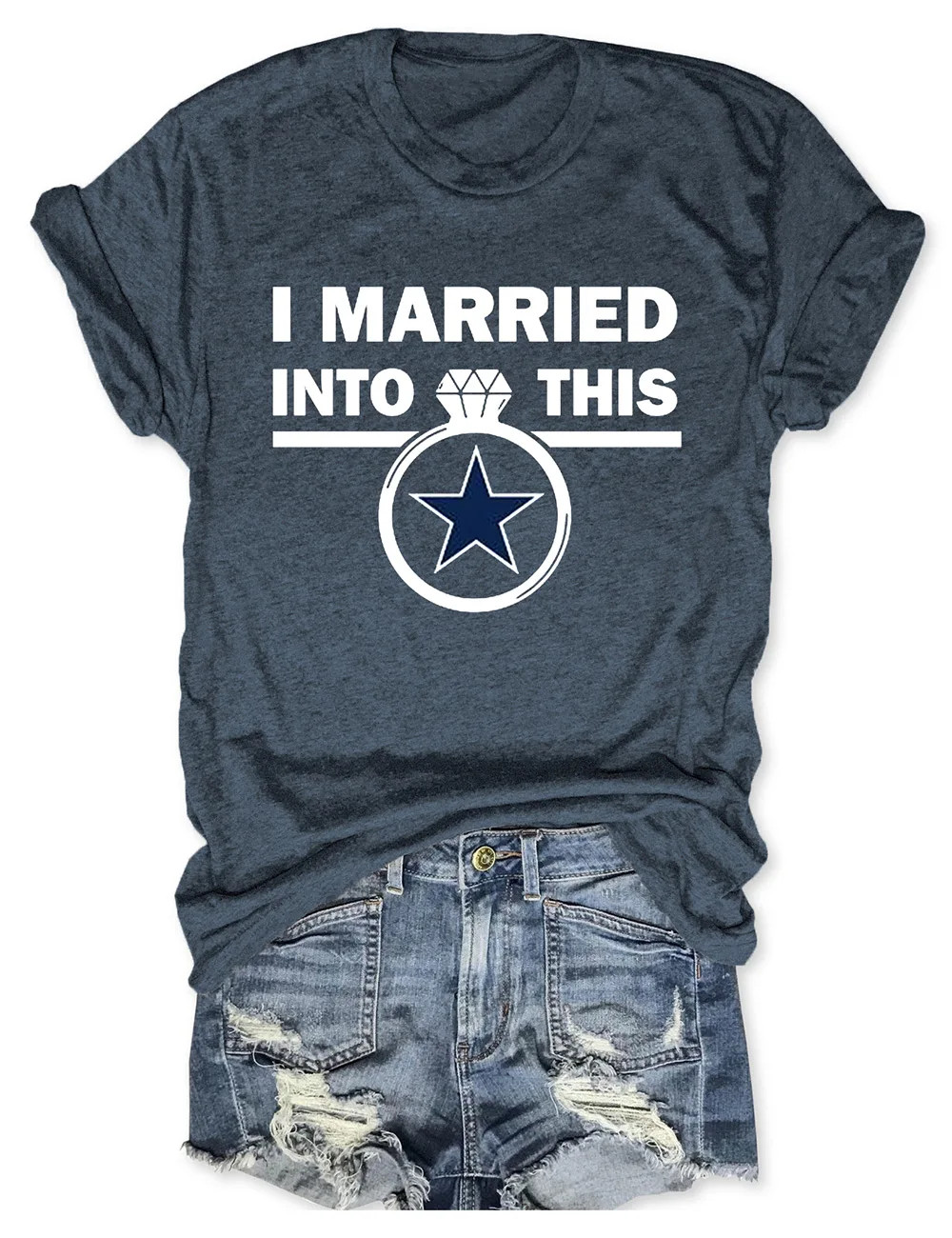 I Married Into This Dallas Cowboys Tee