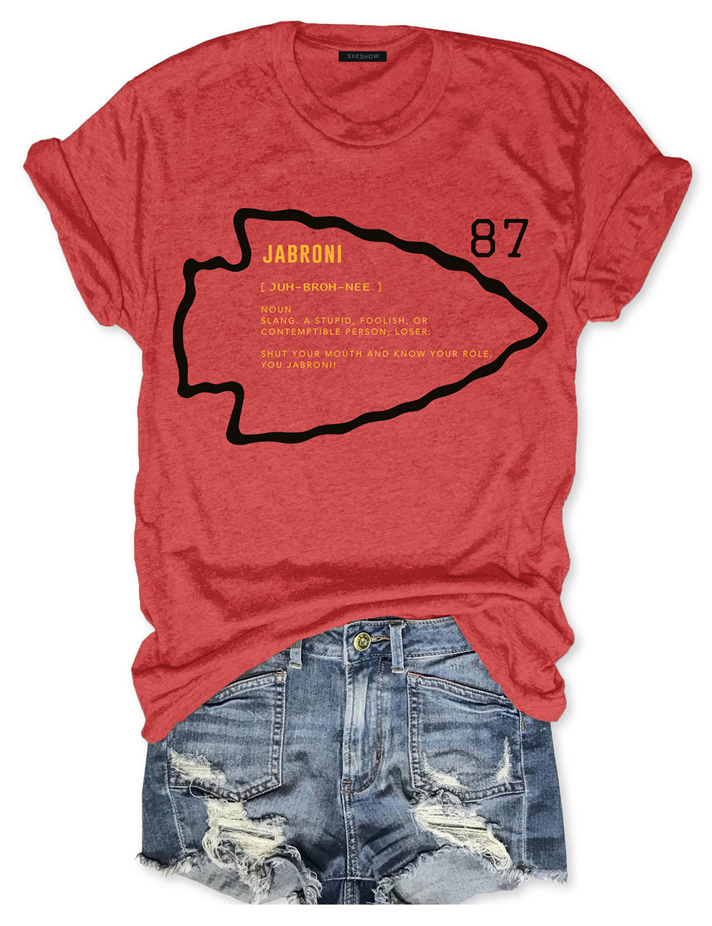 Kelce Chiefs Jabroni Definition Tee