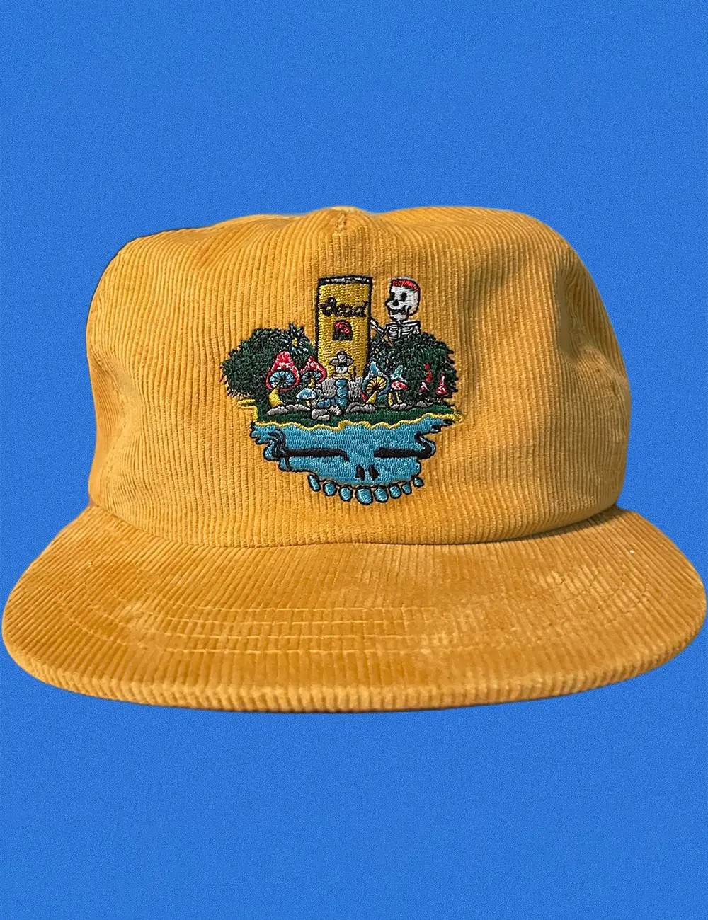 Corduroy Snap Back Hip-Hop Cap