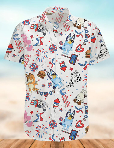 4th Of July Celebration Hawaiian Shirt