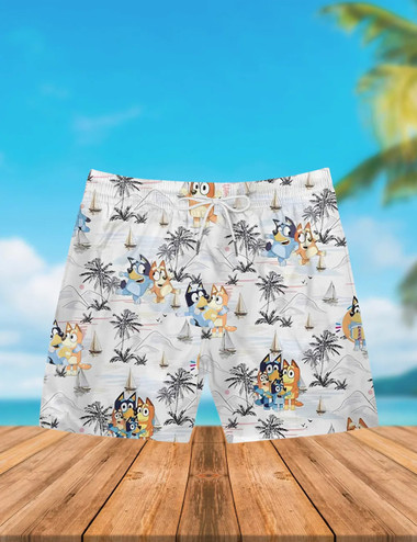 Beach Hawaiian Shorts