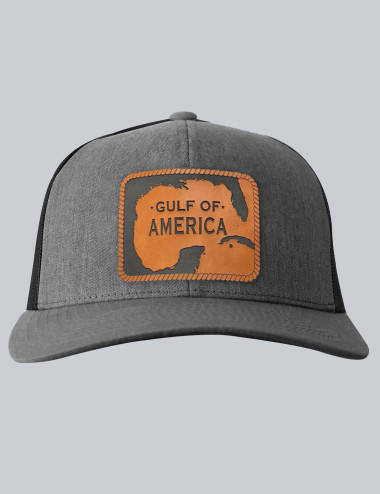 Gulf Of America Patch Trucker Hat Unisex