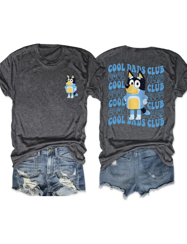 Blue Dog Cool Club Tee For Men