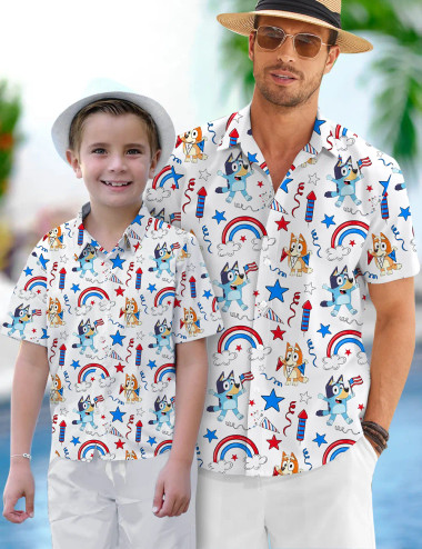 4th Of July Rainbow Shirt