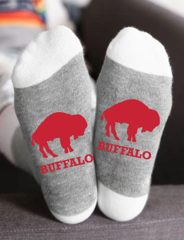Buffalo Football Unisex Crew Socks