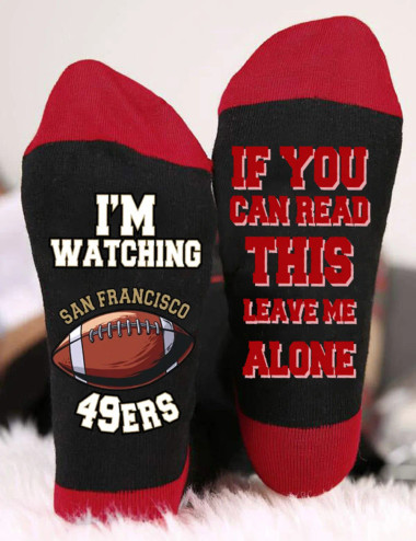 San Francisco 49ers Unisex Crew Socks