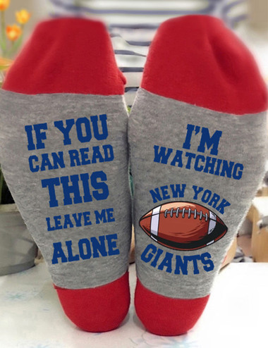 New York Giants Unisex Crew Socks