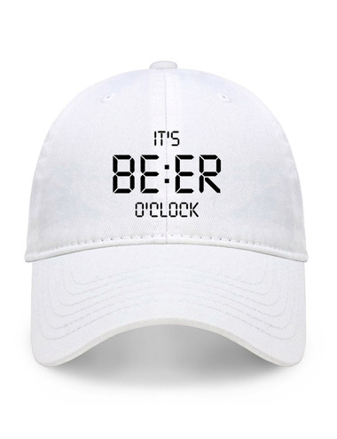 It's Beer O'Clock Baseball Cap