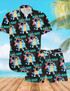 Cartoon Hawaiian Shirt And Shorts (Sold Separately)