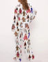 Music Live Commemorate Satin Pajama Set For Women
