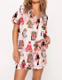 Music Live Commemorate Satin Pajama Set For Women