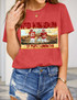 Kelce Mahomes Red Kingdom Tee