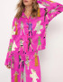 Music Artists Tour Pajama Set For Women