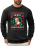 Merry Christmas Ugly Christmas Crew Neck Sweatshirt For Men