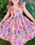 Blue Dog And Friends Birthday Party Dress