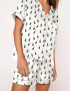 Champagne Pajama Short Set