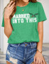 Married Into This Philadelphia Eagles Tee