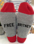 Free Britney Unisex Crew Socks