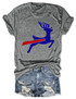 Buffalo Christmas Reindeer Tee