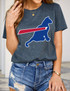 Buffalo Bills Stripe Cat Tee