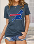Buffalo Bills Stripe Cat Tee