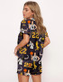 MVP Jersey Print Pajama Set