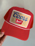 Pink Coors Banquet Trucker Cap