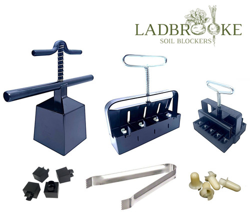 Ladbrooke Maxi, Mini 4, Micro 20, Cubic Inserts, 7/8" Seed Pins, and Grow Tweezers