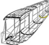 108-3001425   STINSON FUSELAGE BOW ASSEMBLY