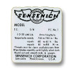 SENSENICH 1/2 INCH TORQUE VALUE DECAL