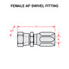 4401-4   45 DEGREE FEMALE SWIVEL FITTING