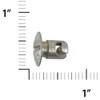 AJ5-35   DZUS LONG OVAL HEAD STUD