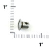 A4-25   DZUS OVAL HEAD STUD SHORT