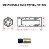 AN792-8   DETACHABLE HOSE SWIVEL FITTING