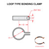 AN735D14   LOOP TYPE BONDING CLAMP