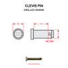 AN394-21   CLEVIS PIN