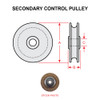 MS20219-4   SECONDARY CONTROL PULLEY
